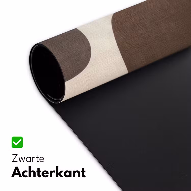 Geometrisch - Geweven structuur - Modern Muismat XXL klein -sfeer2