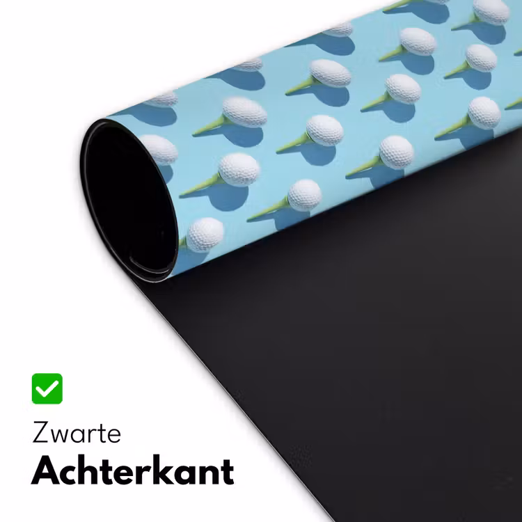 Golf - Ballen - Blauw Muismat XXL klein 681 -sfeer2