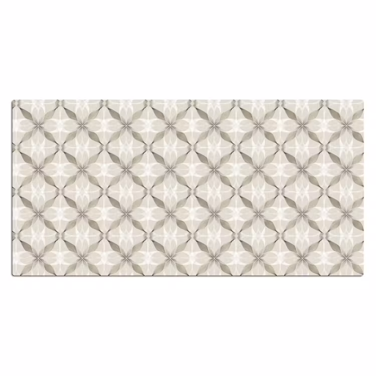 Grafisch - Patroon - Grijs Muismat XXL klein 681 -3d_leeg