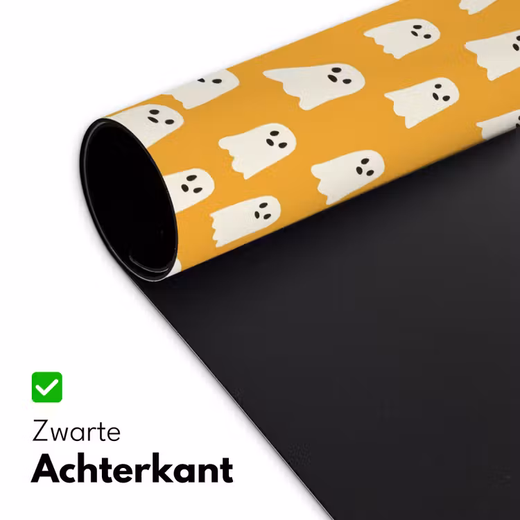 Halloween - Spookjes - Oker Muismat XXL klein 681 -sfeer2