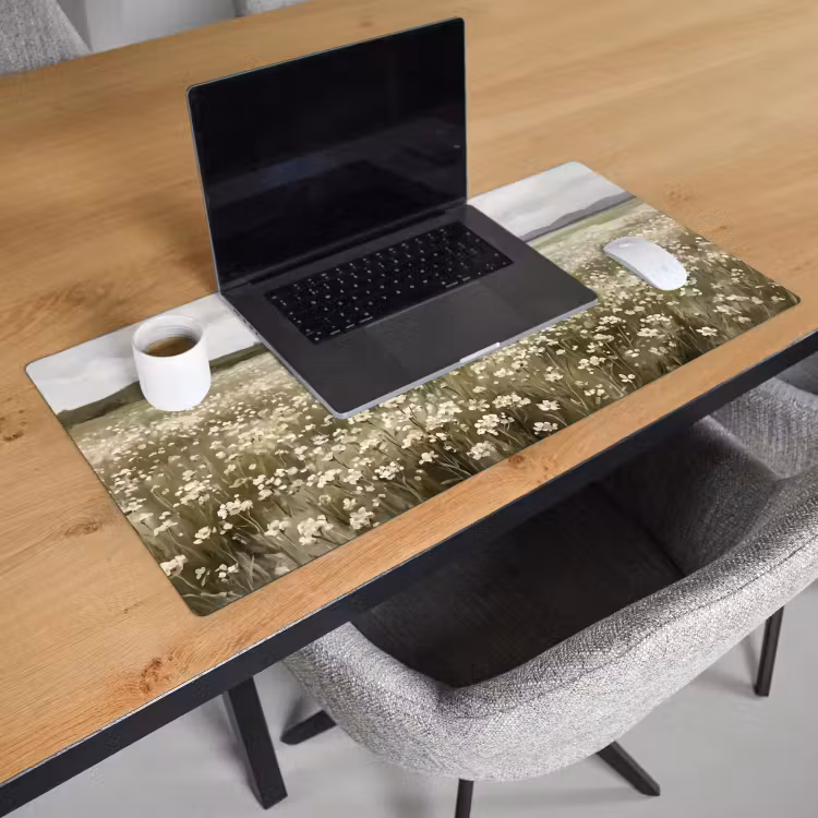Illustratie - Landschap - Wit Muismat XXL klein -sfeer1