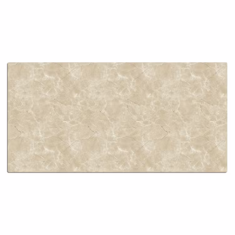 Lichtbeige - Marmer - Diffusie adering Muismat XXL klein 681 -3d_leeg