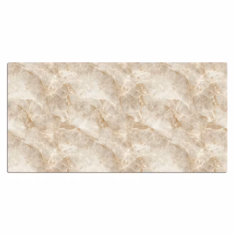 Lichtbeige - Onyx - Subtiel Muismat XXL klein 681 -3d_leeg