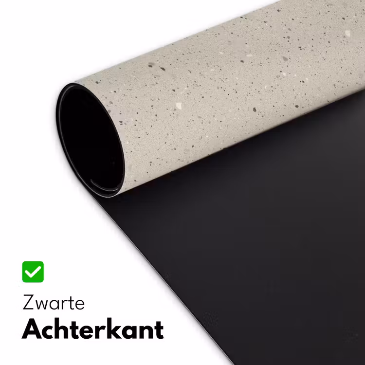 Lichtbeige - Terrazzo - Grijs Muismat XXL klein 681 -sfeer2