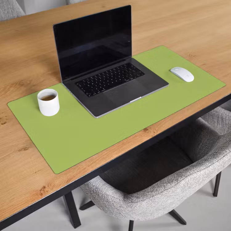 Lime - Glow - Groen Muismat XXL klein 681 -sfeer1