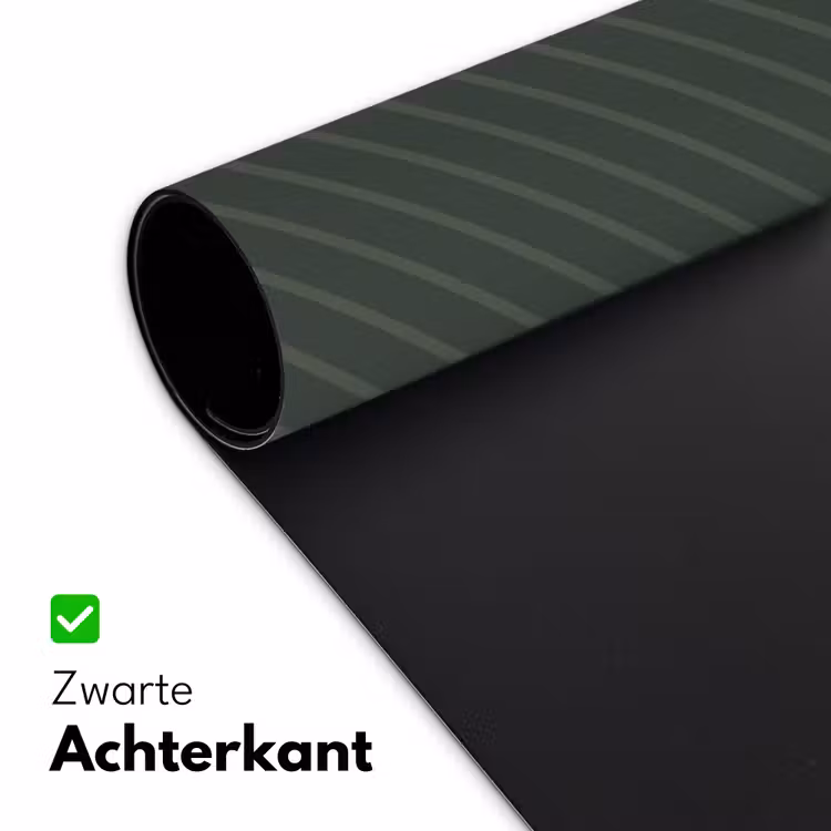 Lijnen - Abstract - Groen - Minimalistisch Muismat XXL klein -sfeer2
