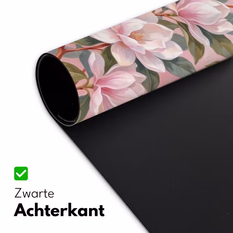 Magnolia's - Patroon - Roze Muismat XXL klein -sfeer2