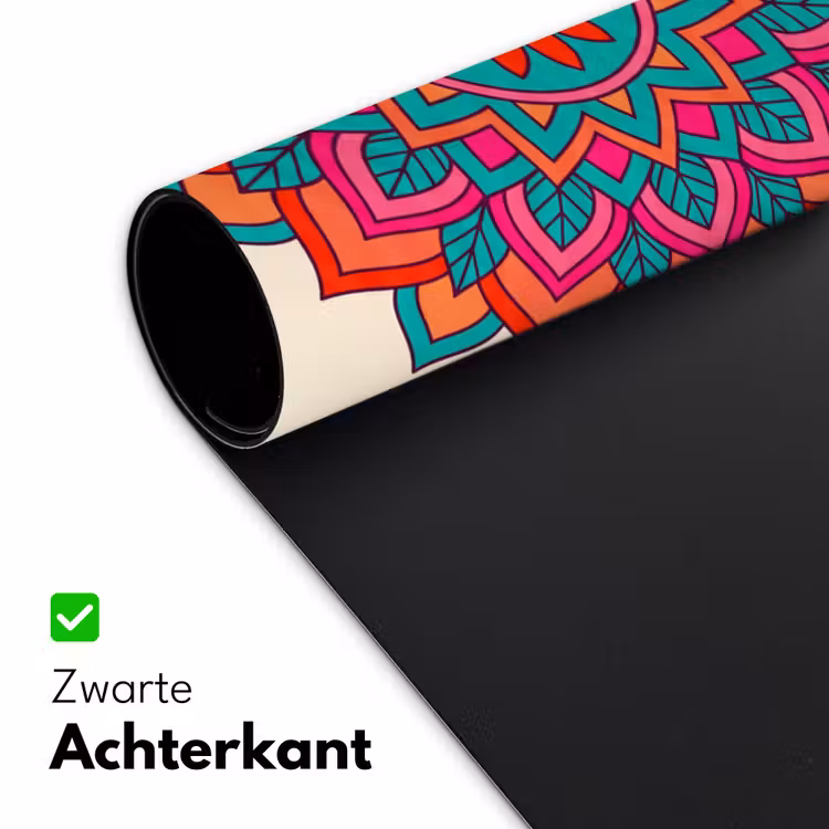 Mandala - Patroon - Abstract - Kleurrijk - Modern Muismat XXL klein -sfeer2