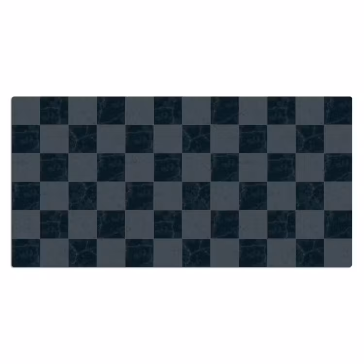 Marmer - Patroon - Antraciet Muismat XXL klein 681 -3d_leeg