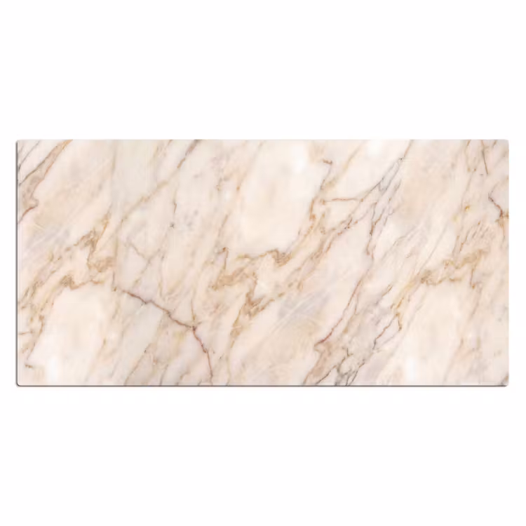 Marmer - Ader - Abstract - Wit - Goud Muismat XXL klein -3d_leeg