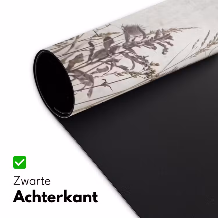 Weidebloemen - Design - Sepia Muismat XXL klein -sfeer2