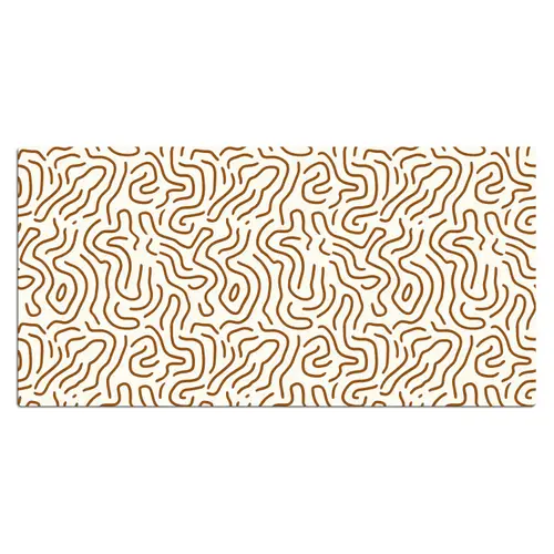 Minimalistisch - Patroon - Terracotta Muismat XXL klein 681 -3d_leeg