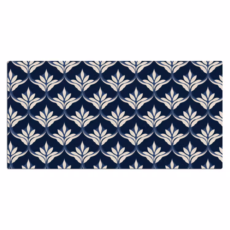 Modern - Ontwerp - Blauw Muismat XXL klein 681 -3d_leeg