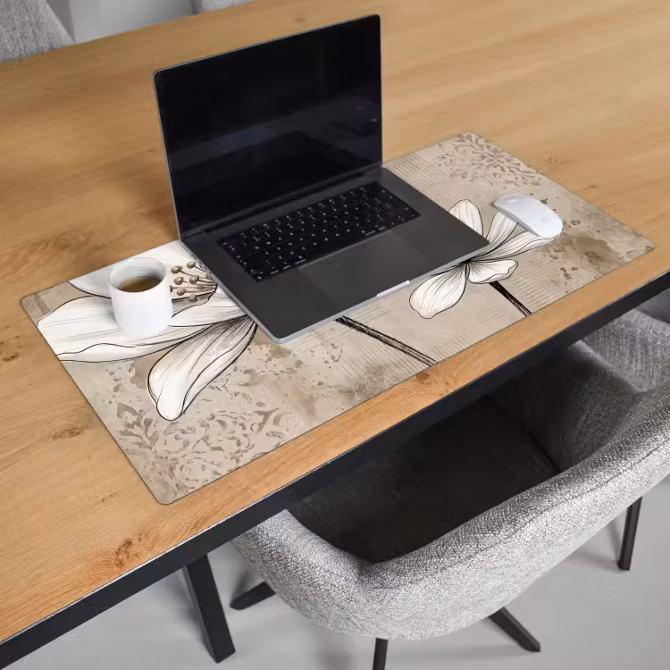 Modern - Design - Wit Muismat XXL klein -sfeer1