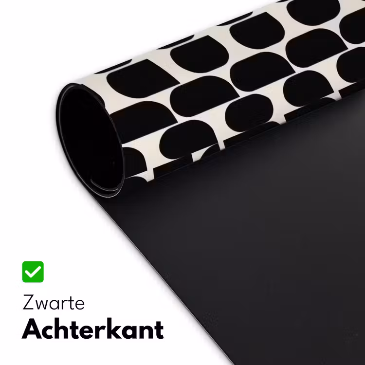 Modern - Patroon - Zwart Muismat XXL klein 681 -sfeer2
