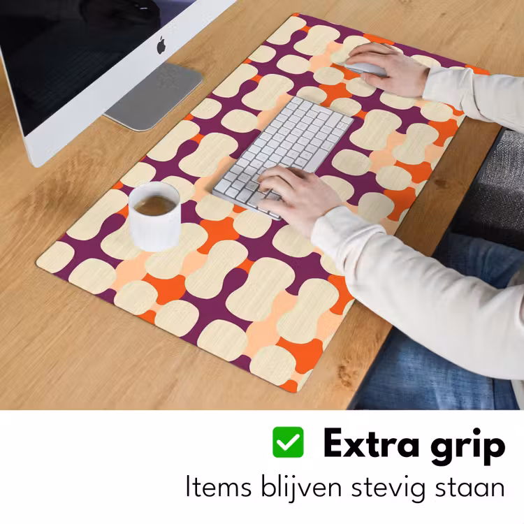 Modern - Patroon - Kleurrijk Muismat XXL klein 681 -sfeer3