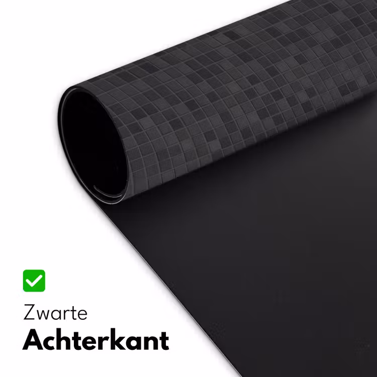 Mozaïek - Patroon - Zwart Muismat XXL klein 681 -sfeer2
