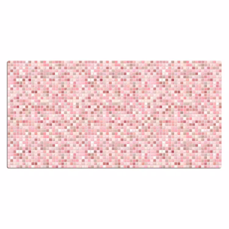 Mozaïek - Patroon - Roze Muismat XXL klein 681 -3d_leeg