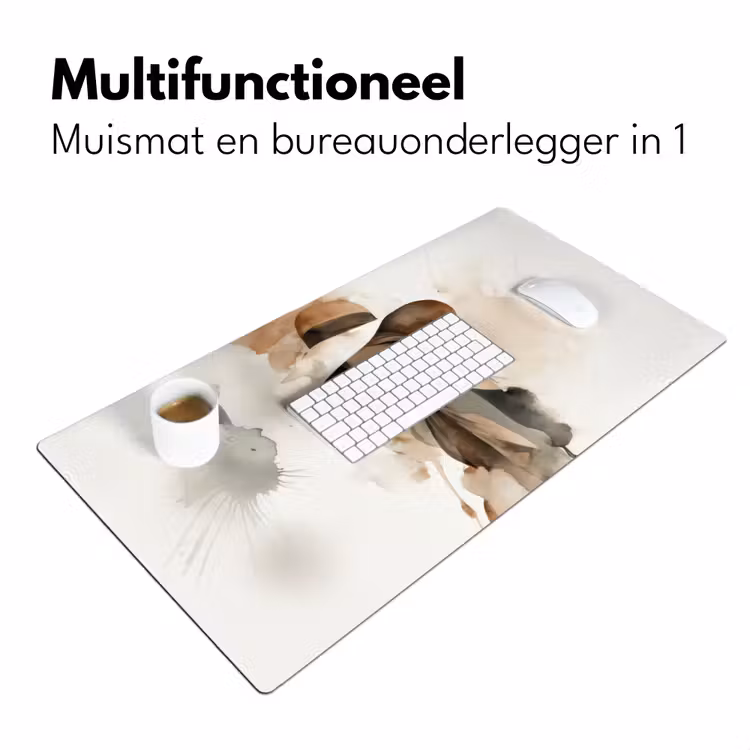 Mysterieus - Vrouw - Sepia Muismat XXL klein -sfeer4
