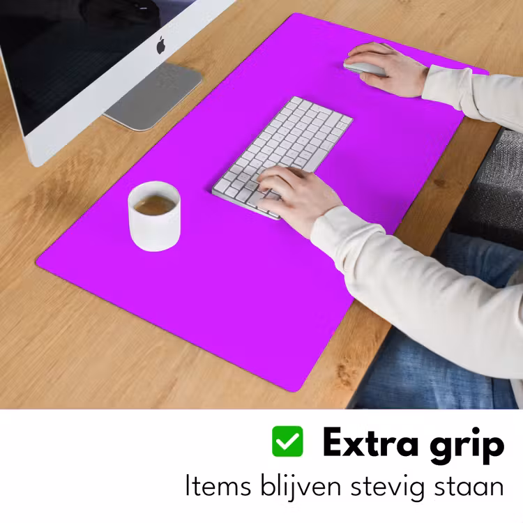 Neon - Orchid - Paars Muismat XXL klein 681 -sfeer3