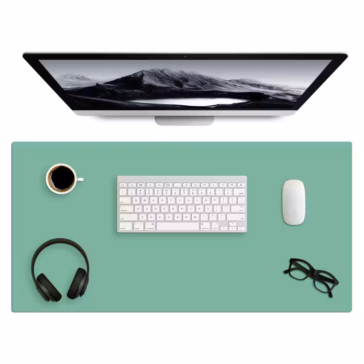 Ocean - Jade - Groen Muismat XXL klein 681 -3d
