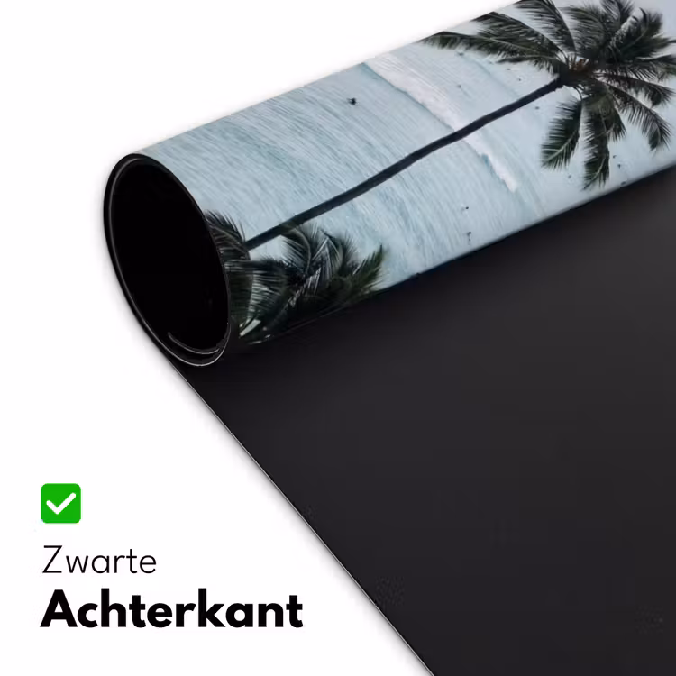 Oceaan - Palmbomen - Surfers Muismat XXL klein -sfeer2