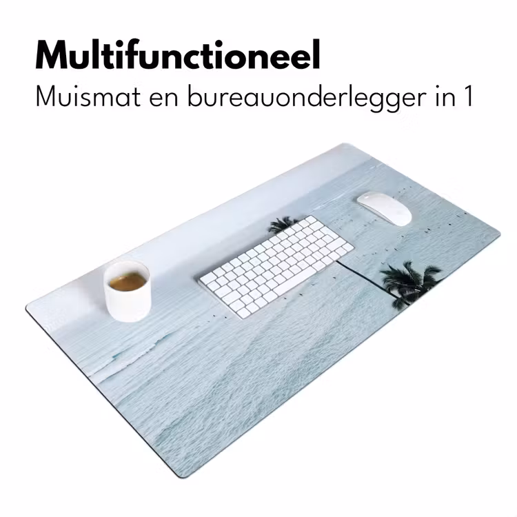 Oceaan - Palmbomen - Surfers Muismat XXL klein -sfeer4