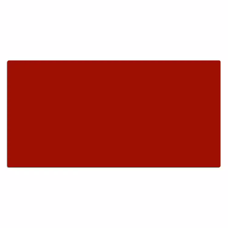 Oxblood - Maroon - Rood Muismat XXL klein 681 -3d_leeg
