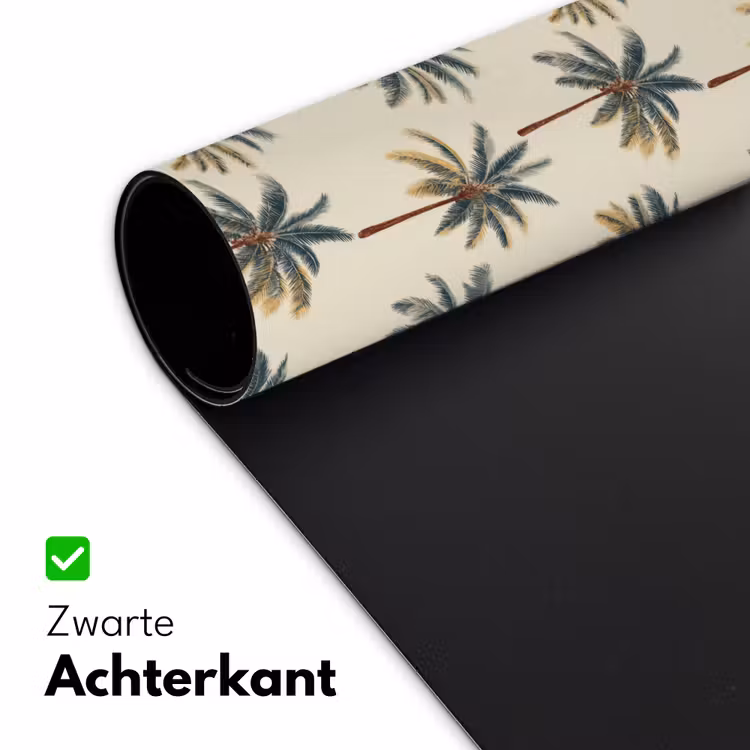 Palmbomen - Tropisch - Groen Muismat XXL klein 681 -sfeer2