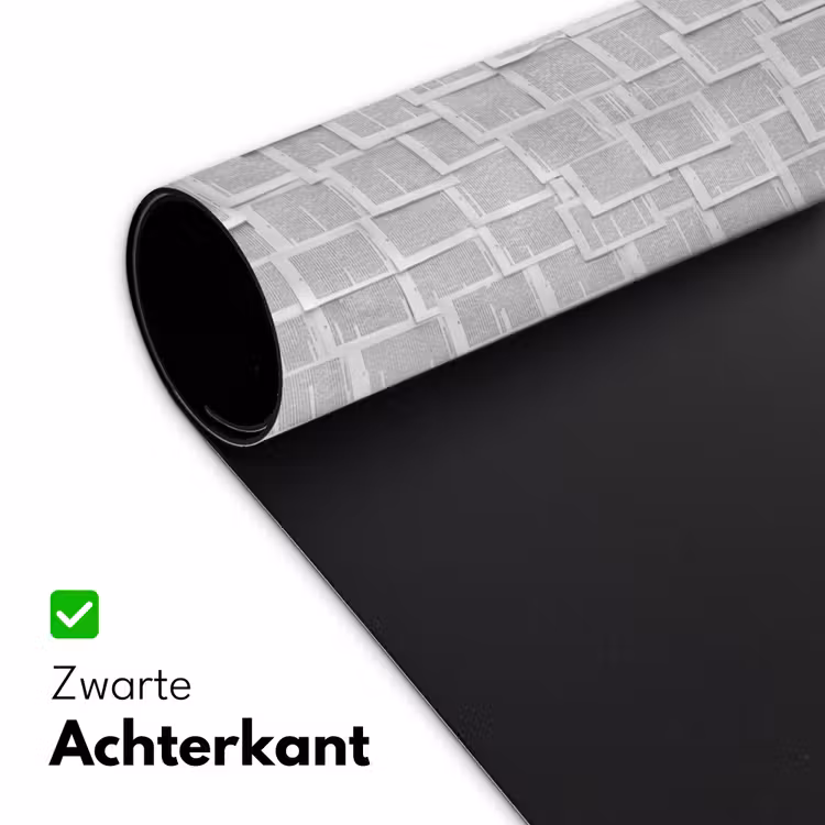 Papier - Overlappend - Textuur - Modern - Wit Muismat XXL klein -sfeer2
