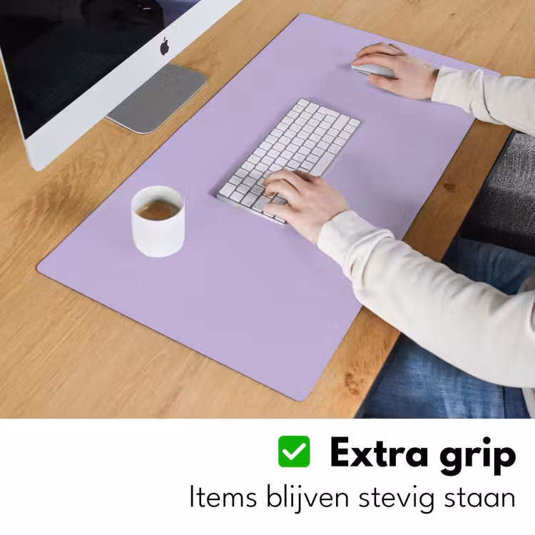 Pastel - Lilac - Paars Muismat XXL klein 681 -sfeer3