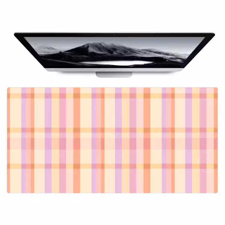 Pastel - uitpatroon - Geometrisch Muismat XXL klein 681 -zzz3d