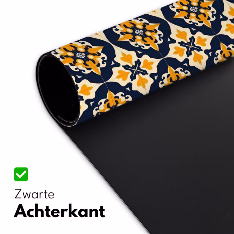 Patroon - Siertegel - Kleurrijk Muismat XXL klein 681 -sfeer2