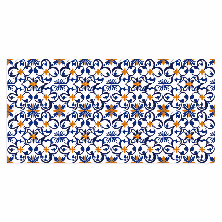 Patroon - Modern - Kleurrijk Muismat XXL klein 681 -3d_leeg