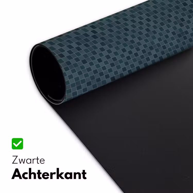 Patroon - Mozaïek - Groen Muismat XXL klein 681 -sfeer2