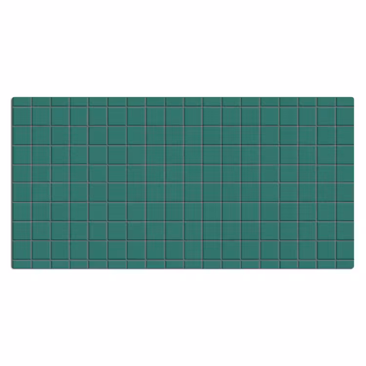 Patroon - Patroon - Smaragd Muismat XXL klein 681 -3d_leeg