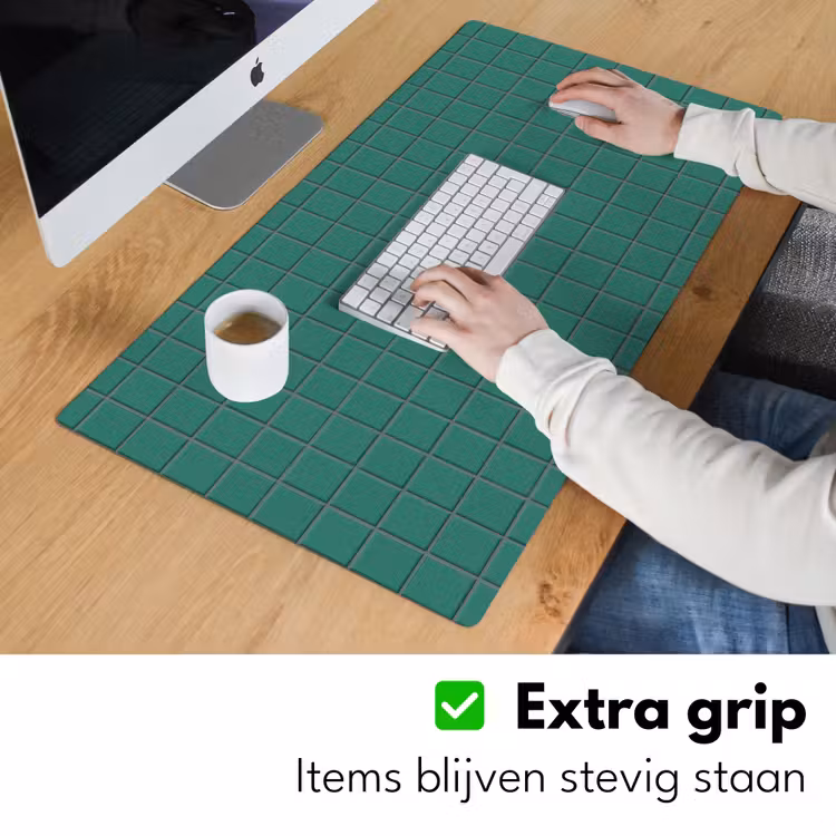 Patroon - Patroon - Smaragd Muismat XXL klein 681 -sfeer3