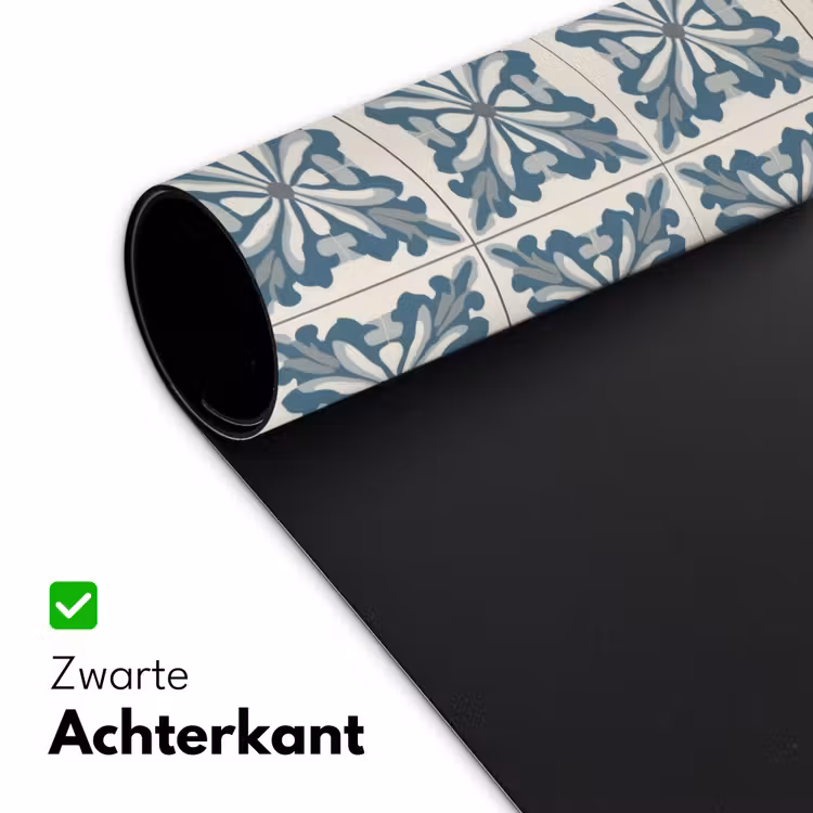 Dessin - Tegel - Blauw Muismat XXL klein 681 -sfeer2