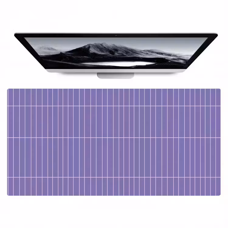 Patroon - Tegel - Lila Muismat XXL klein 681 -zzz3d