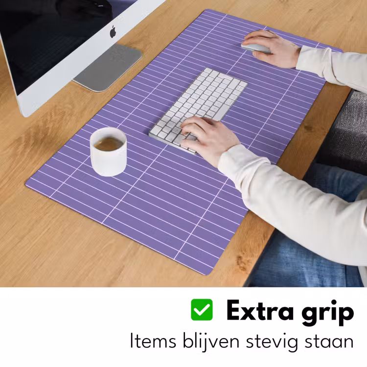 Patroon - Tegel - Lila Muismat XXL klein 681 -sfeer3