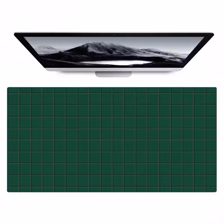 Patroon - Tegels - Dennen - Groen Muismat XXL klein 681 -zzz3d