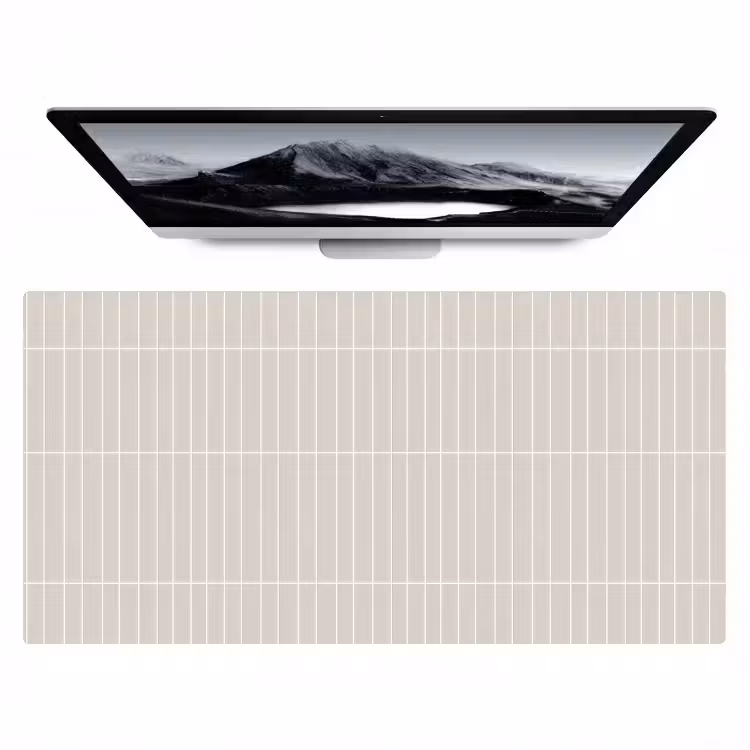 Patroon - Tegels - Zand Muismat XXL klein 681 -zzz3d
