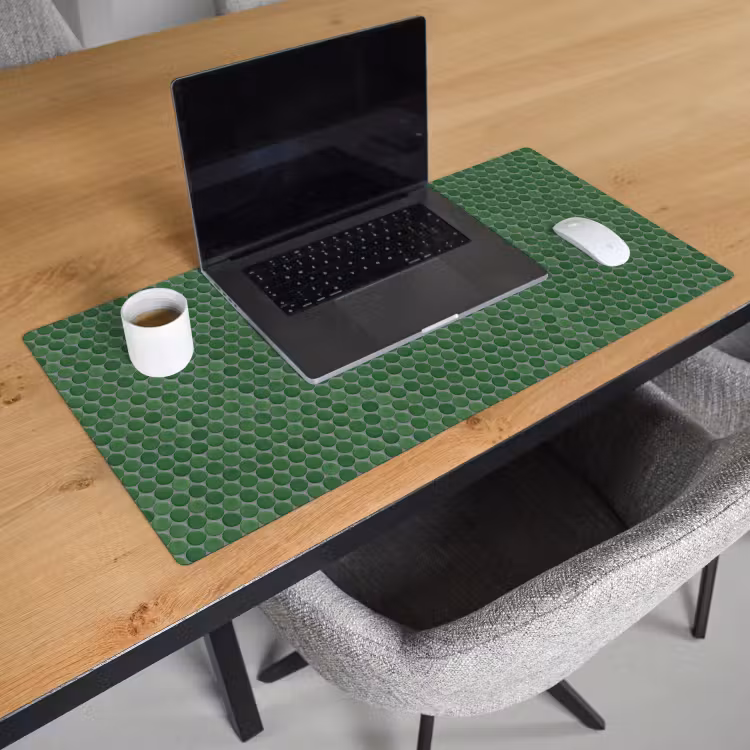 Penny - Mozaïek - Bosgroen - Green Muismat XXL klein 681 -sfeer1