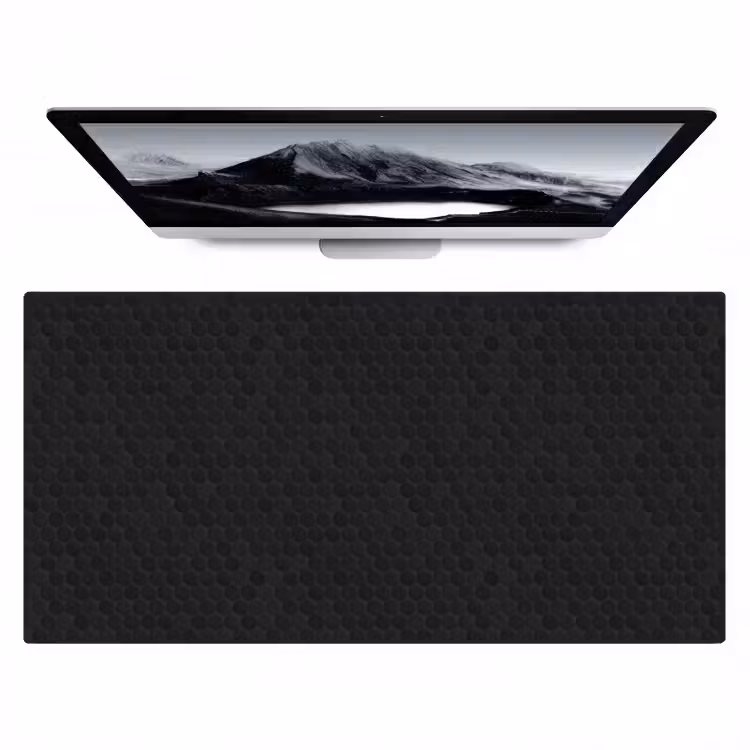 Penny - Tegel - Mat - Zwart Muismat XXL klein 681 -zzz3d