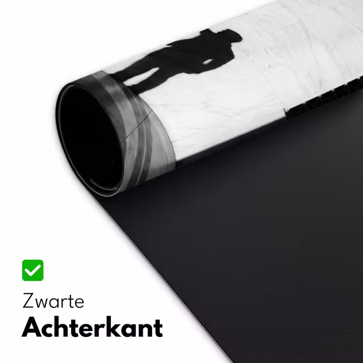 Mensen - Schaduw - Dans - Zwart-wit - Liefde Muismat XXL klein -sfeer2