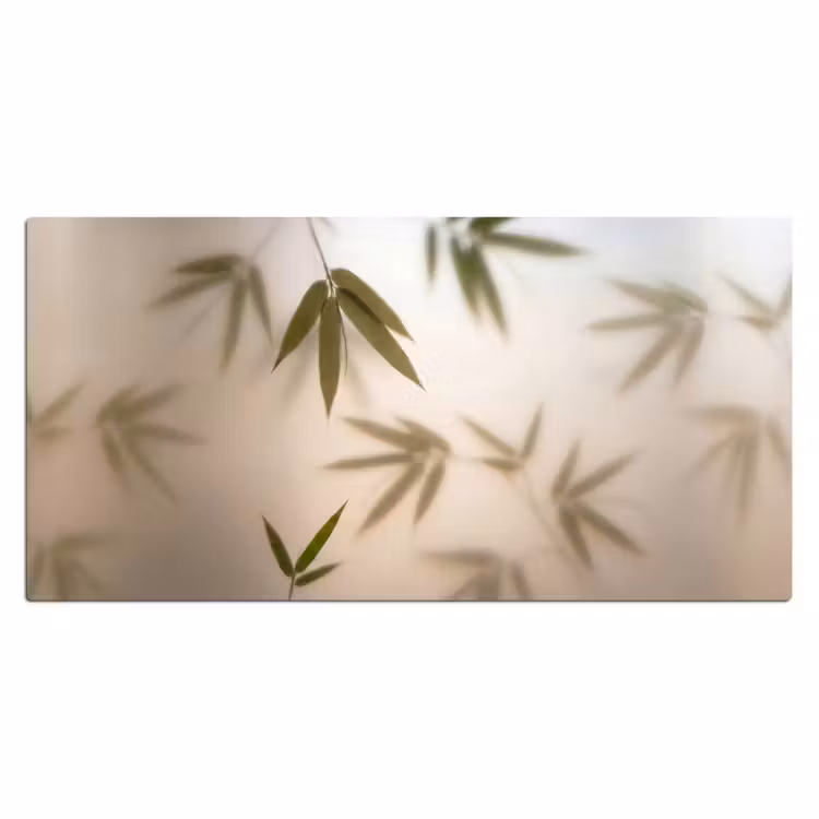 Planten - Bladeren - Natuur - Groen Muismat XXL klein -3d_leeg