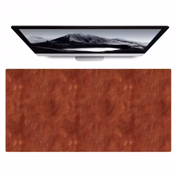 Stucwerk - Textuur - Terracotta Muismat XXL klein 681 -zzz3d