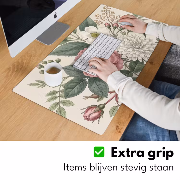 Romantisch - Design - Kleurrijk Muismat XXL klein -sfeer3