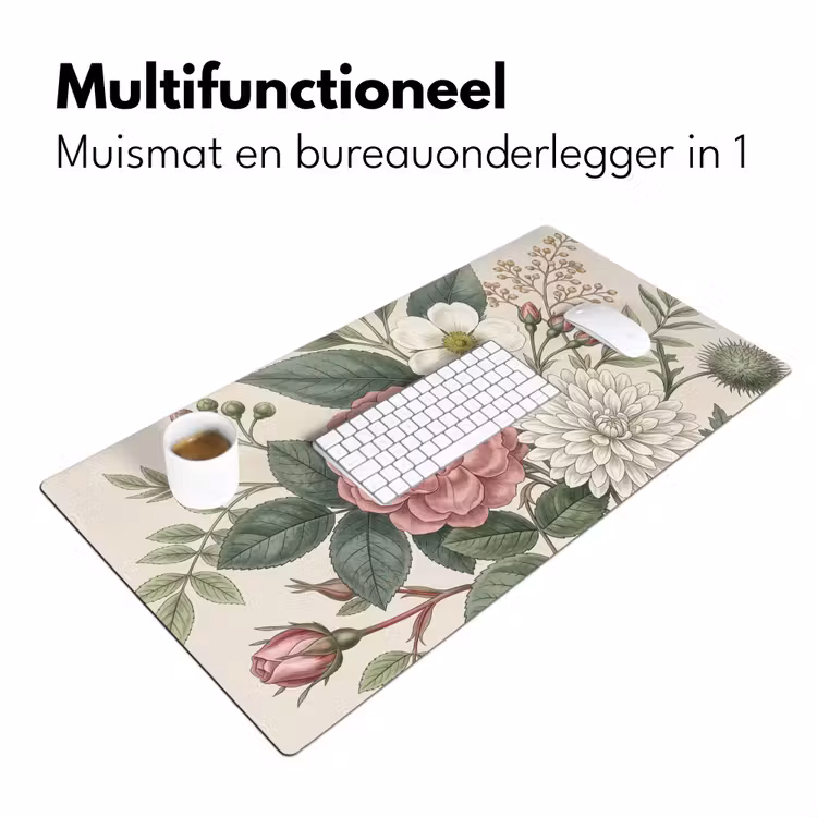 Romantisch - Design - Kleurrijk Muismat XXL klein -sfeer4