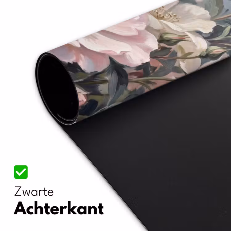Rozen - Illustratie - Roze Muismat XXL klein -sfeer2